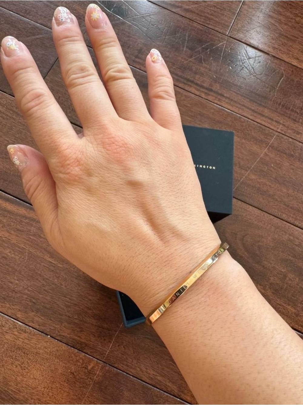 Daniel Wellington Slim Bangle Bracelet - RoseGold